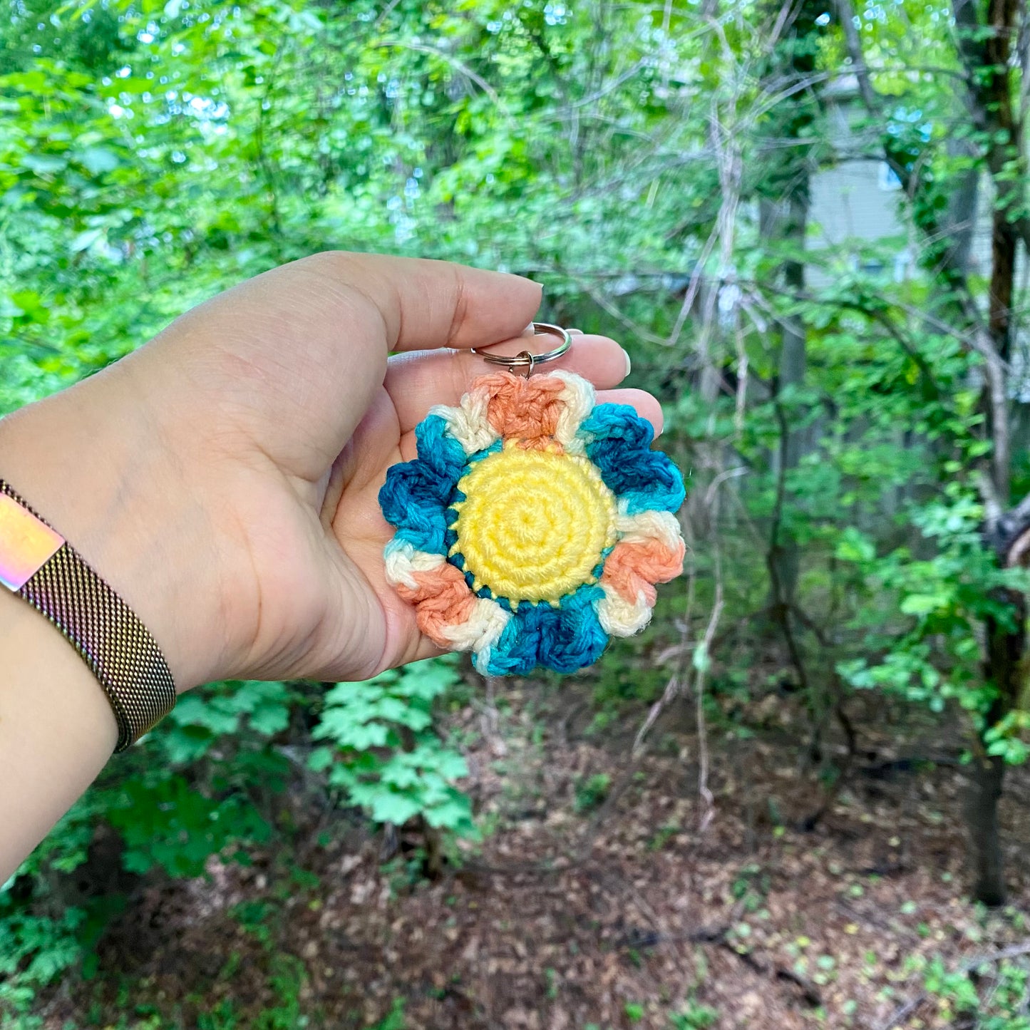 Flower Keychain
