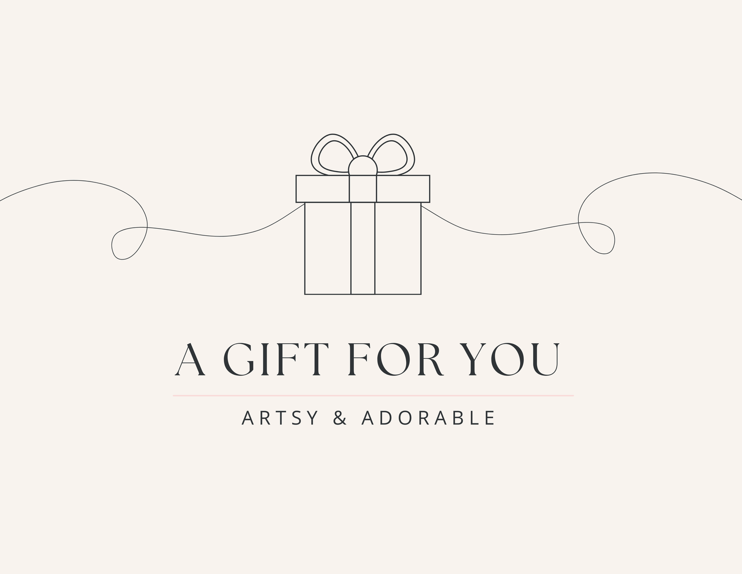Gift Card - Artsy & Adorable