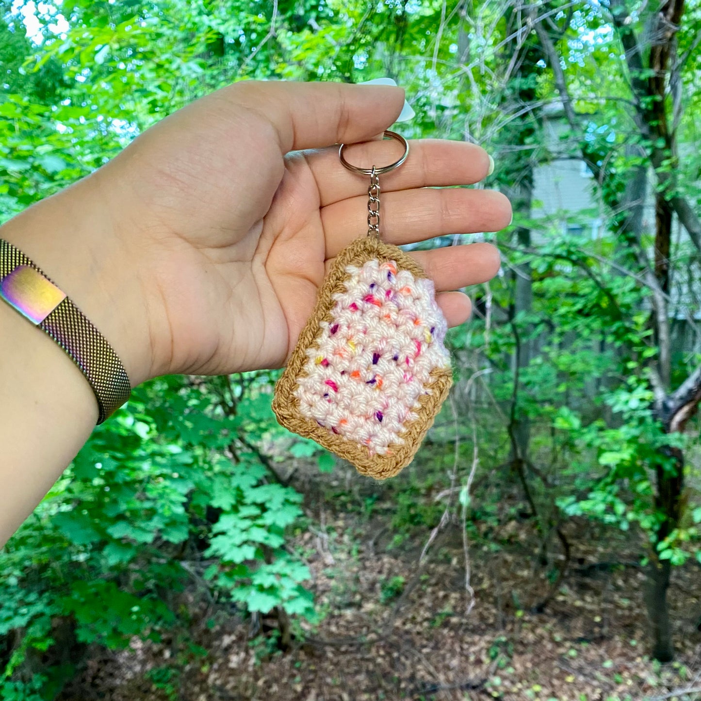 Poptart Keychain - Artsy & Adorable