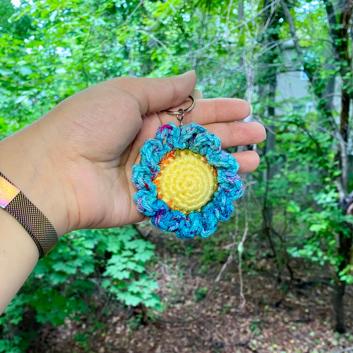 Flower Keychain