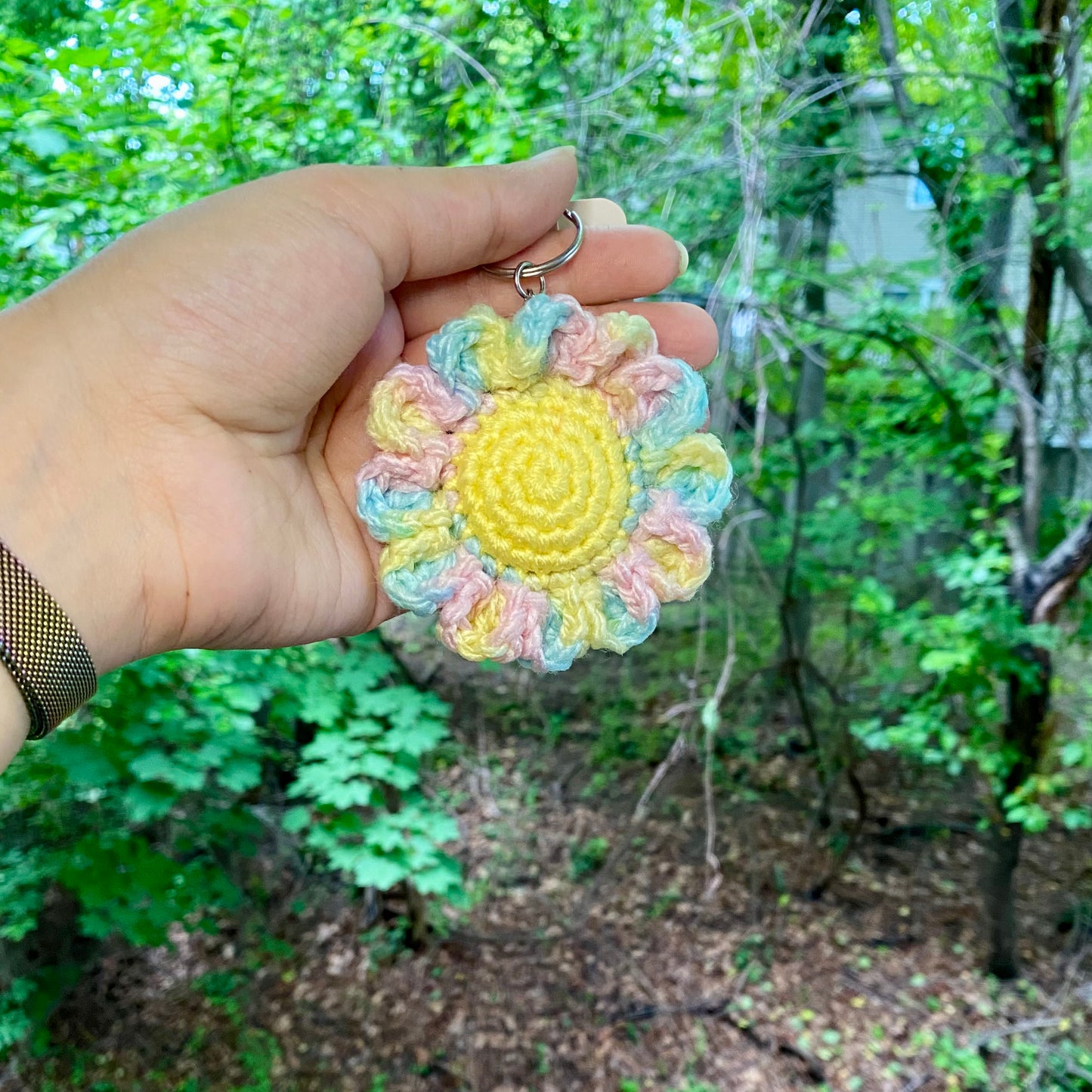 Flower Keychain