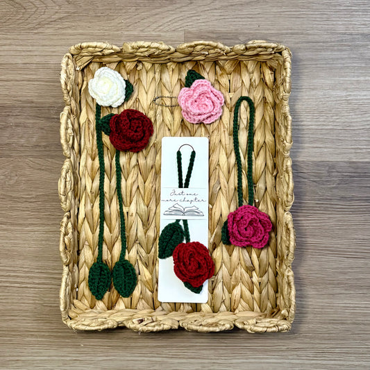Rose Charm & Bookmark